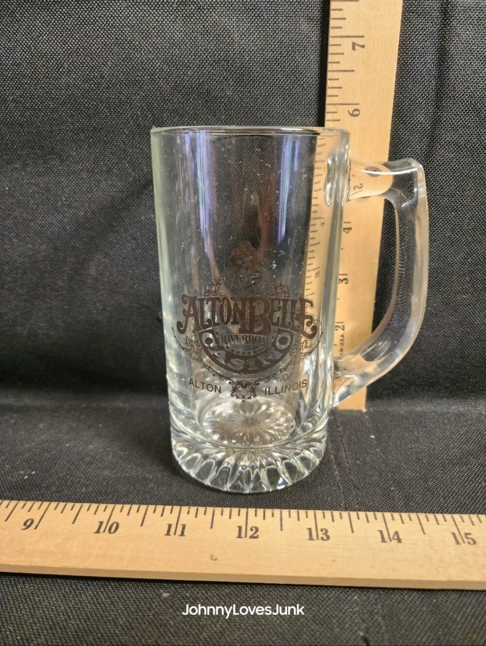 Vintage Alton Belle Casino Beer Mug Riverboat Sternwheeler